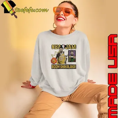 Luka Dončić Los Angeles Lakers NBA Jam Boom Shakalaka shirt