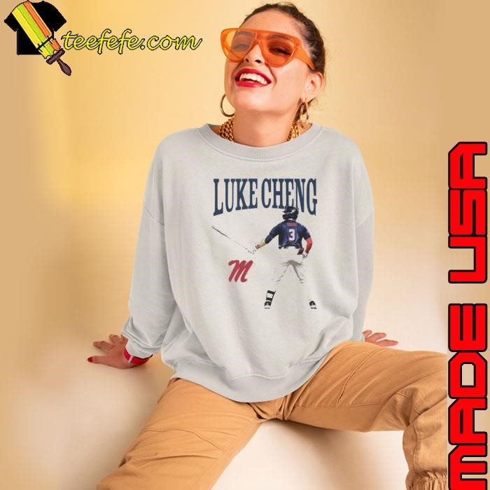 Luke Cheng Ole Miss Baseball Shirt