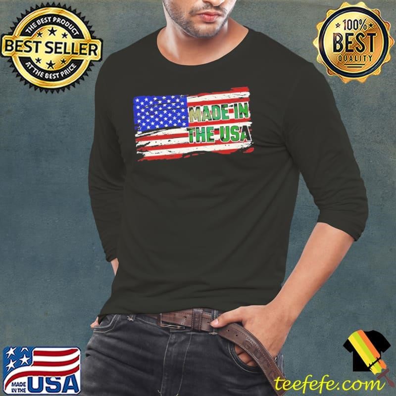 Made in The USA American Flag shirt