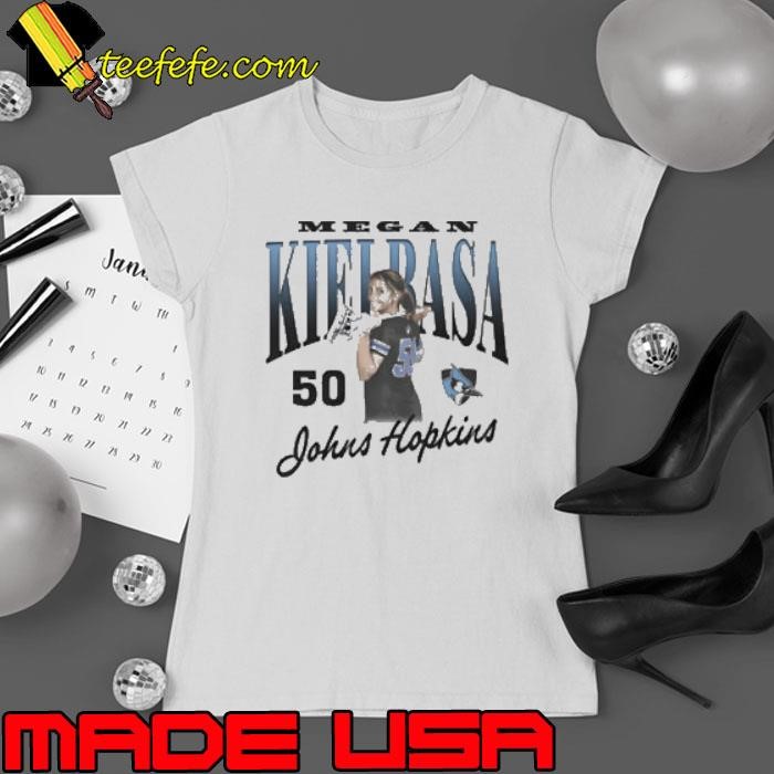 Megan Kielbasa John Hopkins portrait Ladies tee
