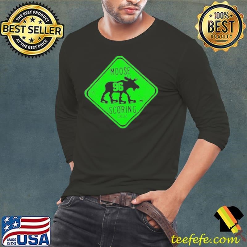 Mikko Rantanen Moose Scoring Dallas Stars Long Sleeve Tee