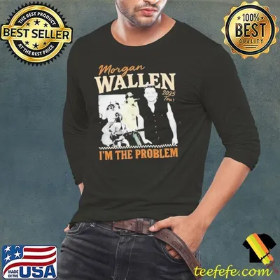 Morgan Wallen I’m the problem tour 2025 shirt
