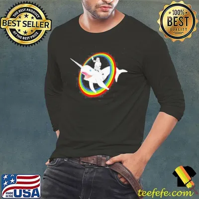 Narwhal Rainbow Stormtrooper shirt