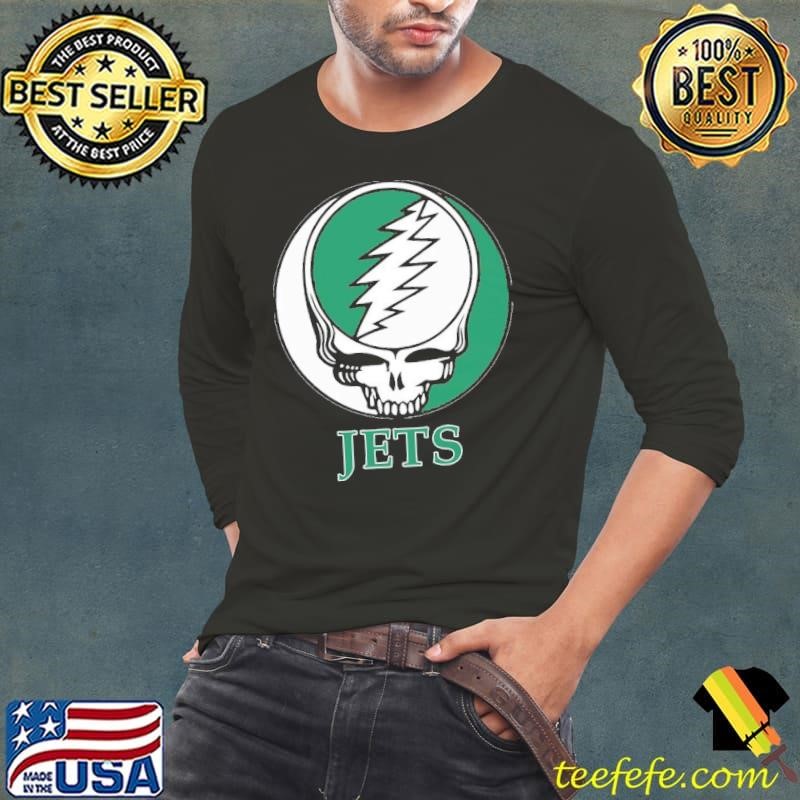 New York Jets Grateful Dead logo shirt