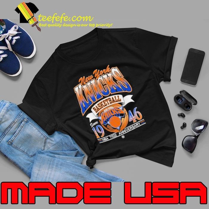 New York Knicks Basketball Since 1946 NBA 75th Anniversary City Edition Unisex