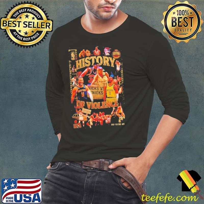 New York Knicks History of Violence Long Sleeve Tee
