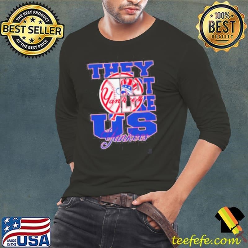 New York Yankees They Not Like Us Logo 2025 Shirt