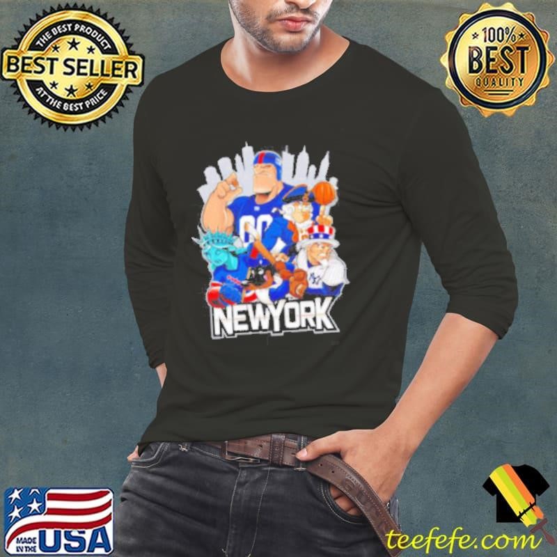 New York sports mascots shirt
