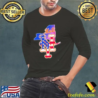 New York state sports Mets and Yankees shirt