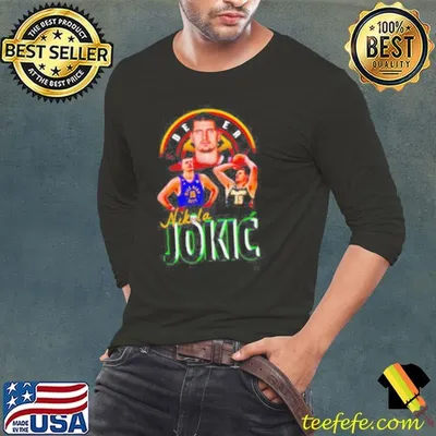 Nikola Jokic Denver Nuggets Vintage Bootleg Basketball shirt