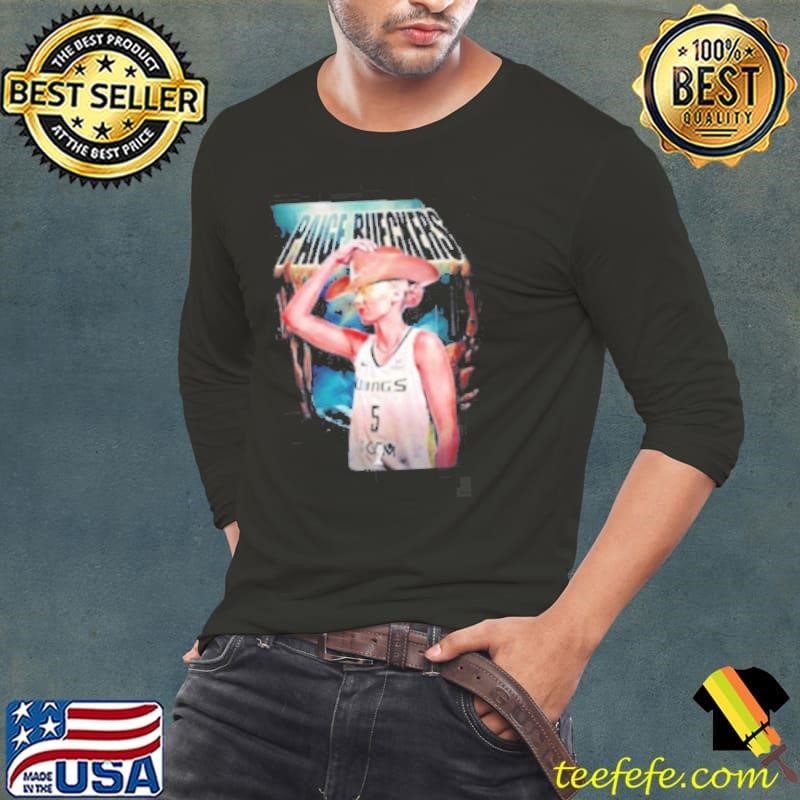 Paige Bueckers Dallas Wings WNBA cowboy hat Long Sleeve Tee