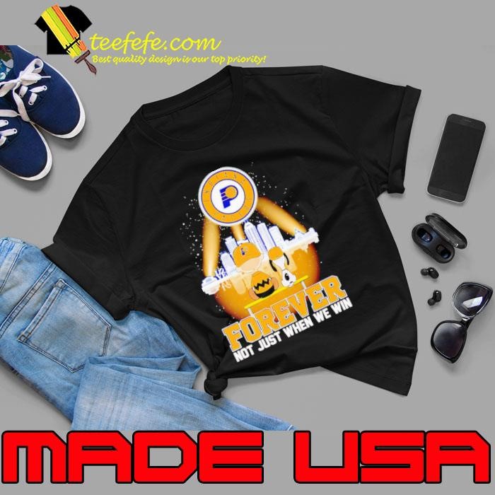 Peanuts Indiana Pacers forever not just when we win Unisex