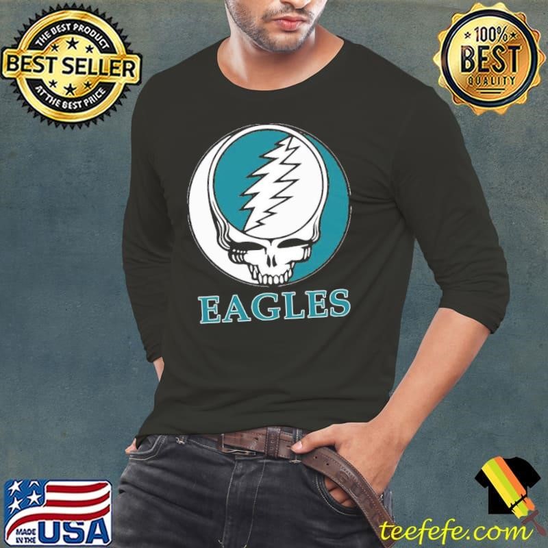 Philadelphia Eagles Grateful Dead logo shirt