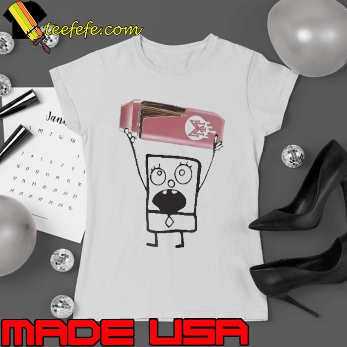 Pink Muha Doodlebob Ladies tee