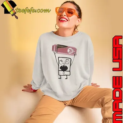 Pink Muha Doodlebob shirt
