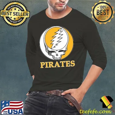 Pittsburgh Pirates Grateful Dead logo shirt