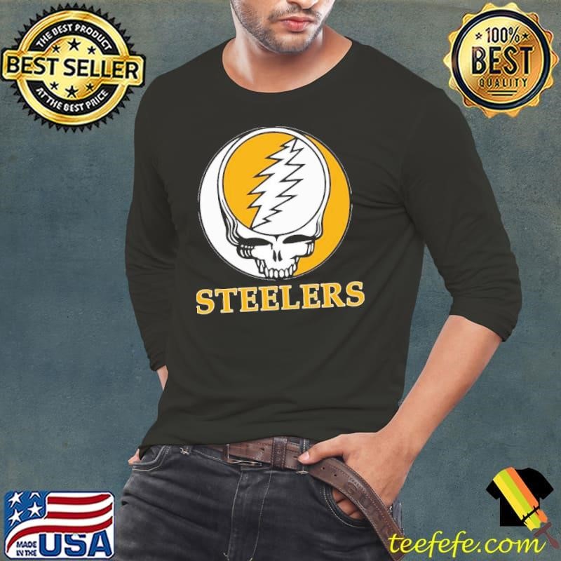 Pittsburgh Steelers Grateful Dead logo shirt