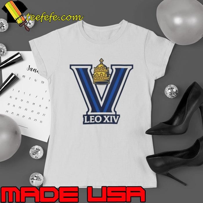 Pope Leo Xiv Villanova Ladies tee