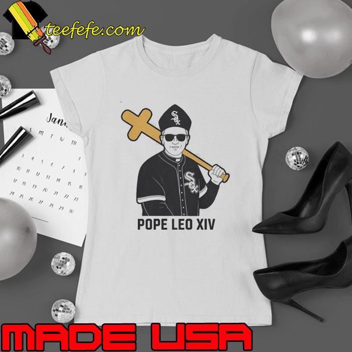 Pope White Sox Pope Leo XIV Ladies tee