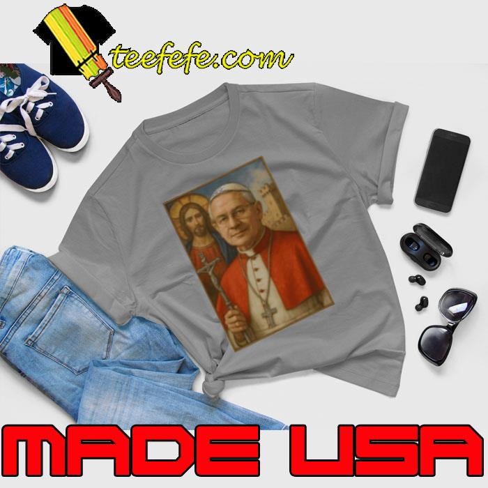Poster Robert Prevost Pope Leo XIV First American Pope Retro Unisex