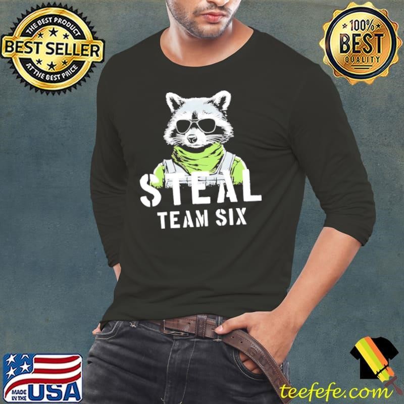 Raccoon steal team six shirt