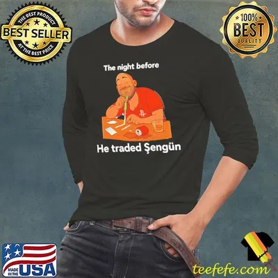 Rafael Stone The night before he trade sengun shirt
