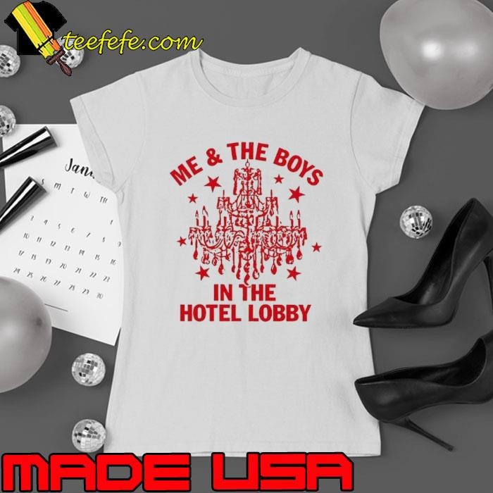 Remi Wolf me and the boys in the hotel lobby Ladies tee