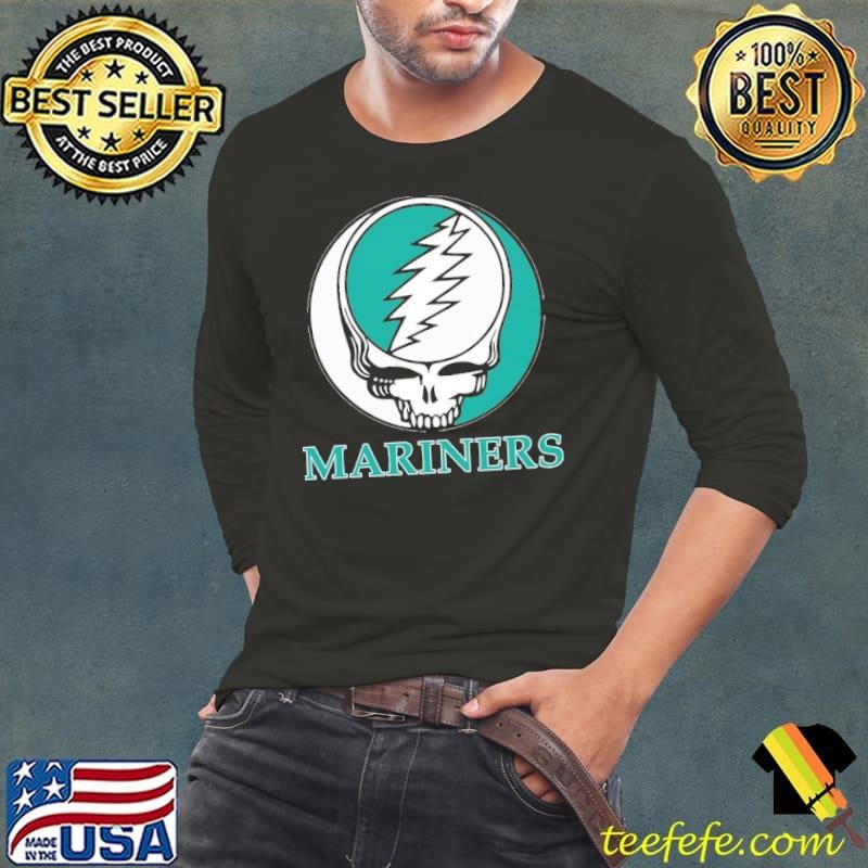 Seattle Mariners Grateful Dead logo shirt