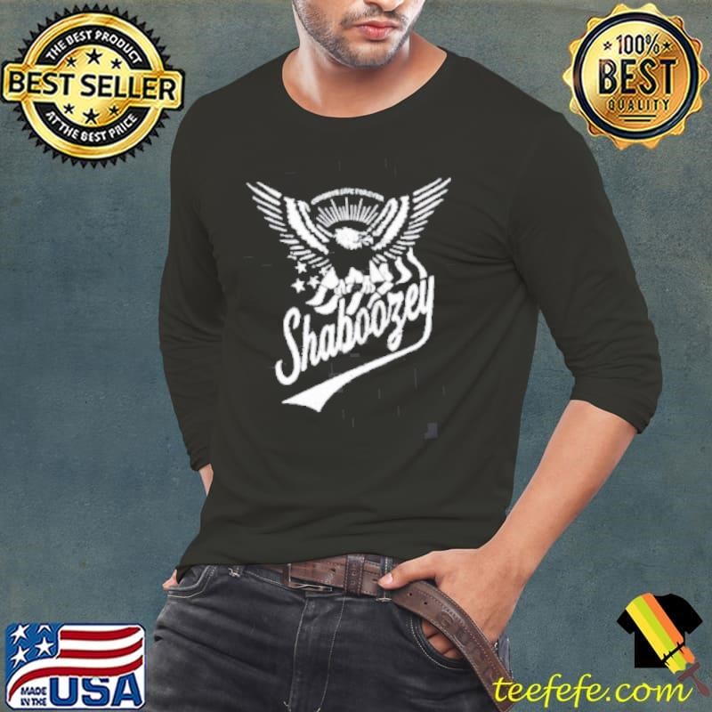 Shaboozey wild west inspired graphic shirt