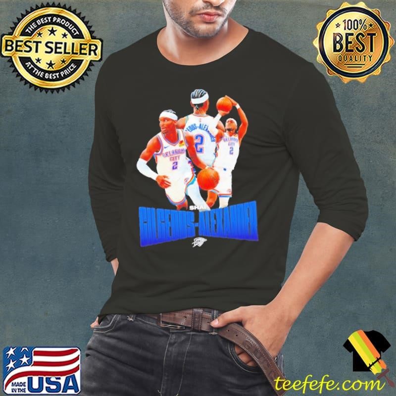 Shai Gilgeous-Alexander OKC Thunder Player Series NBA 2025 Long Sleeve Tee
