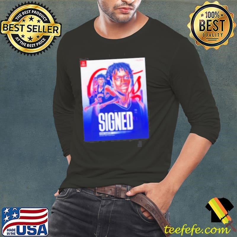 Signed Sidi Gueye Arizona Wildcats men’s basketball Long Sleeve Tee