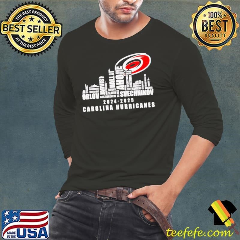 Skyline 2024 2025 Carolina Hurricanes names Long Sleeve Tee
