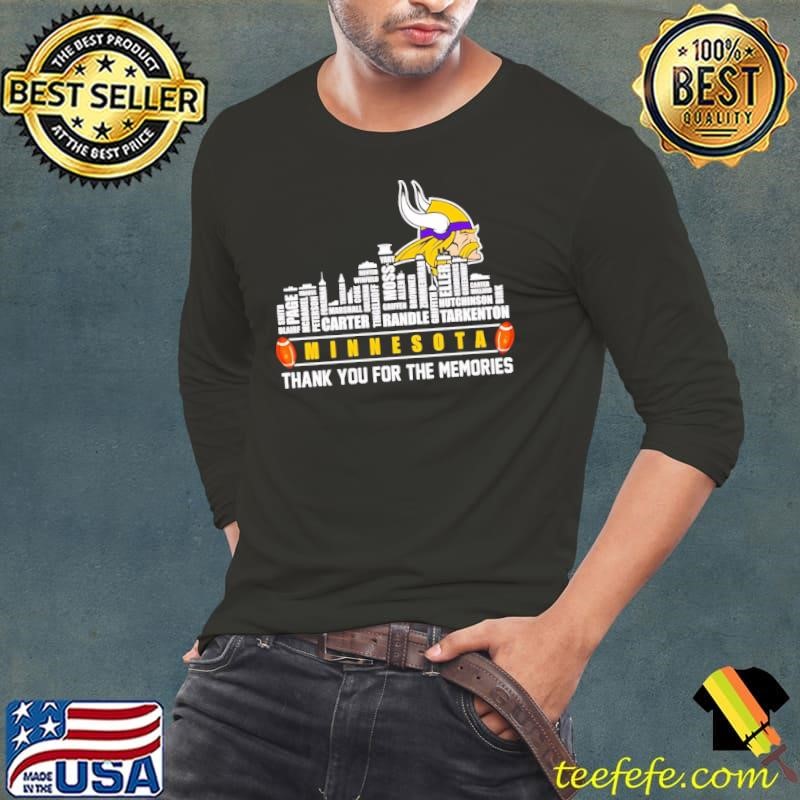 Skyline Minnesota thank you for the memories Long Sleeve Tee