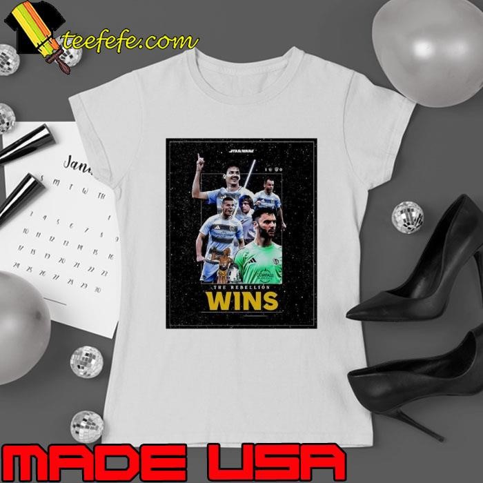 Sporting Kansas City Star Wars the rebellion Wins shirt