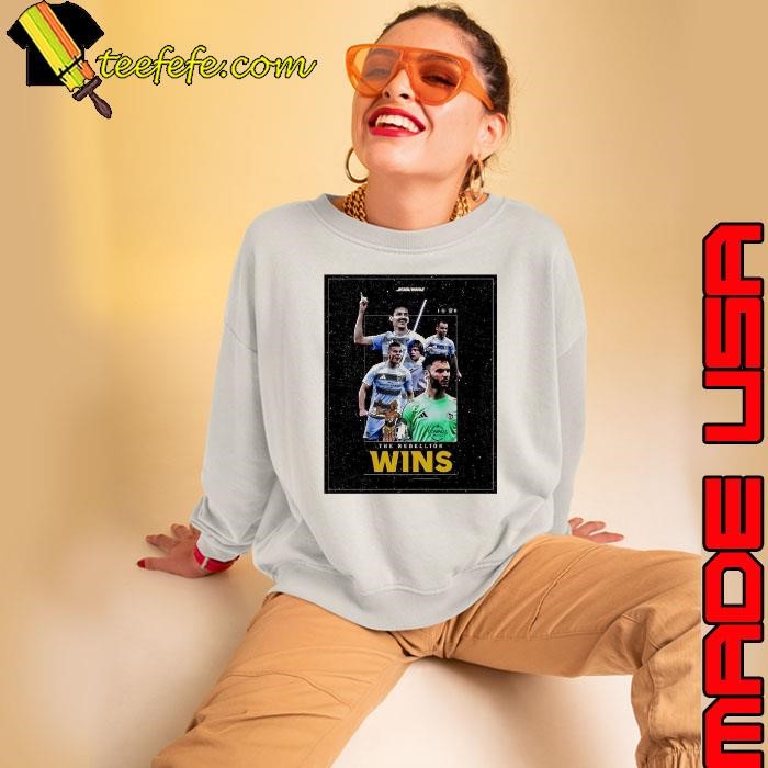 Sporting Kansas City Star Wars the rebellion Wins Sweatshirt