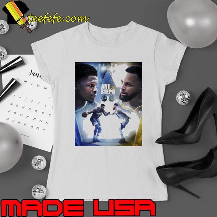 Stephen Curry vs Anthony Edwards Ant vs Steph Ladies tee