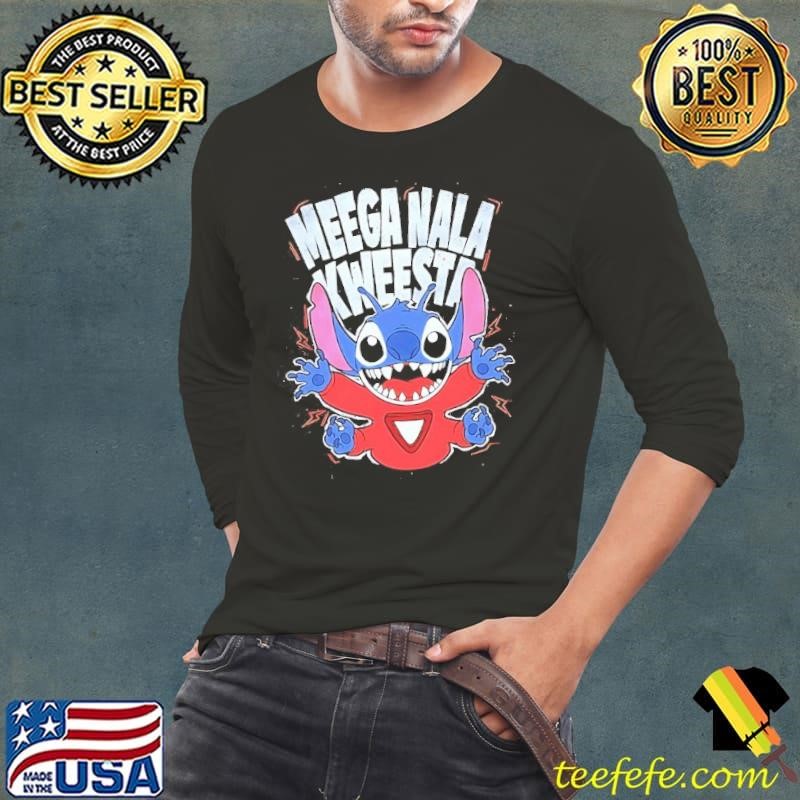 Stitch Meega Nala Kweesta cartoon Long Sleeve Tee