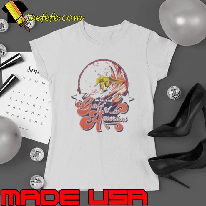 Surf the gulf of America Ladies tee