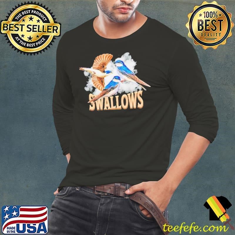 Swallows bird Long Sleeve Tee