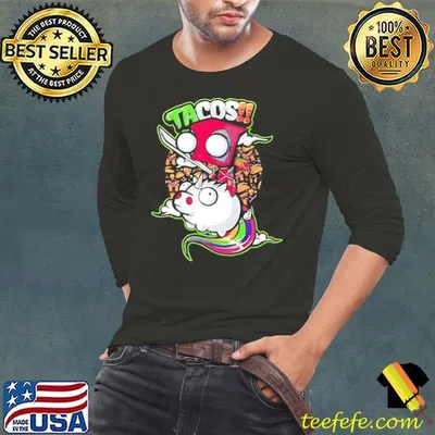 Tacos Deadpool riding a Unicorn cartoon shirt