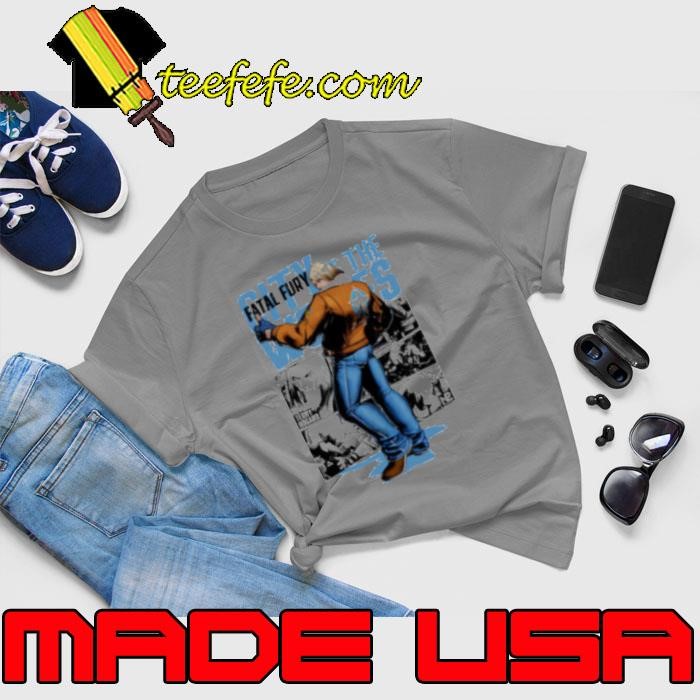 Terry Bogard City of the Wolves shirt