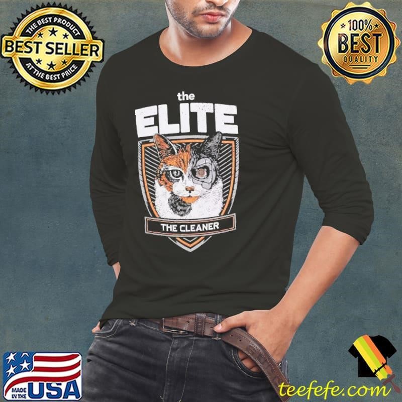 The Elite The Cleaner Kenny Omega Cat Wrestling Long Sleeve Tee