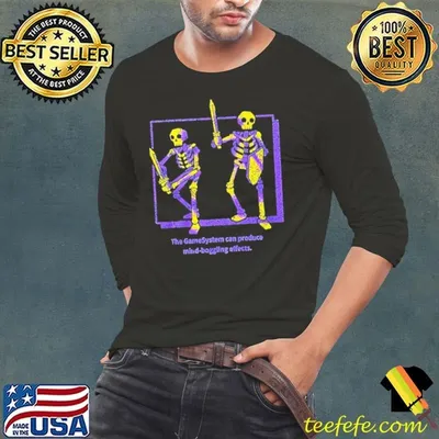 The GameSystem Can Produce Mind Boggling Effects Skeleton shirt