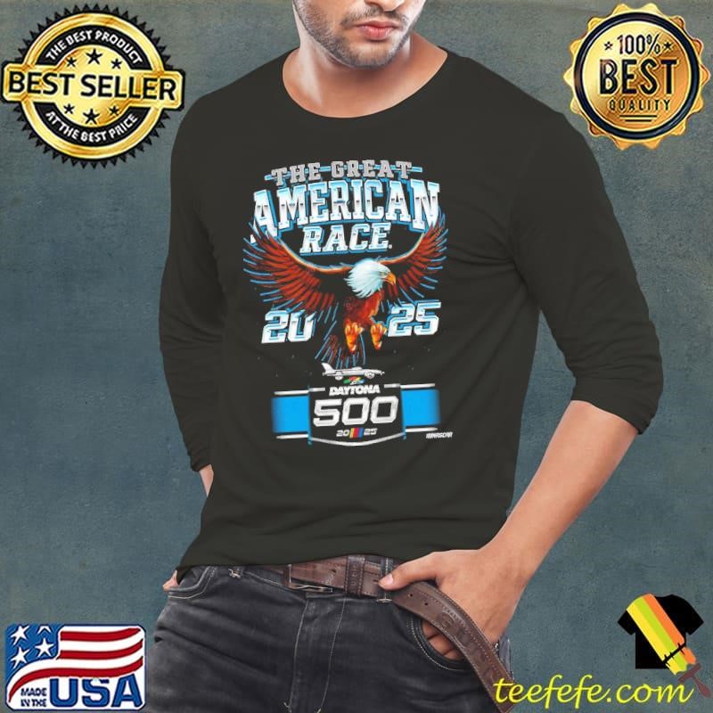 The Great American Race Daytona International 2025 Daytona 500 Eagle Long Sleeve Tee