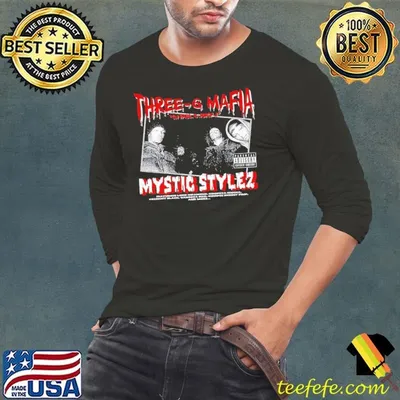 Three 6 Mafia DJ Paul and Juicy J mystic stylez retro shirt