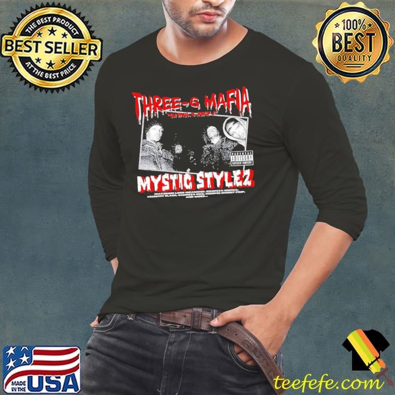 Three 6 Mafia DJ Paul and Juicy J mystic stylez retro shirt