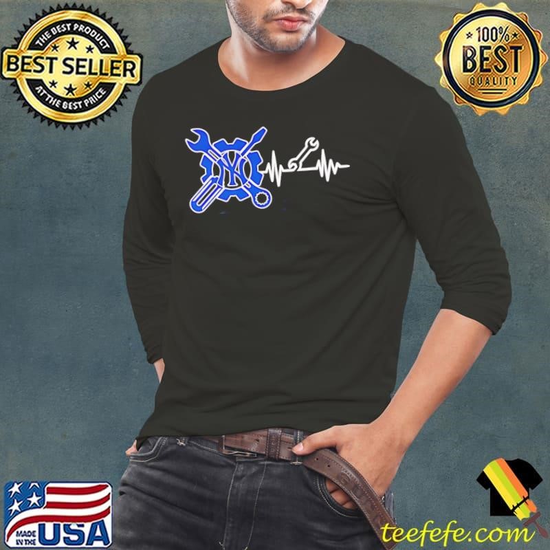 Tool heartbeat New York Yankees Long Sleeve Tee