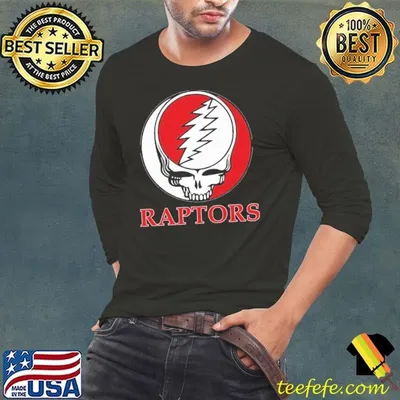 Toronto Raptors Grateful Dead logo shirt