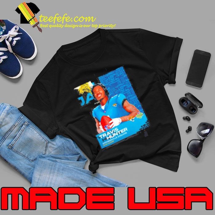 Travis Hunter Jacksonville Jaguars 2025 NFL Draft art Unisex