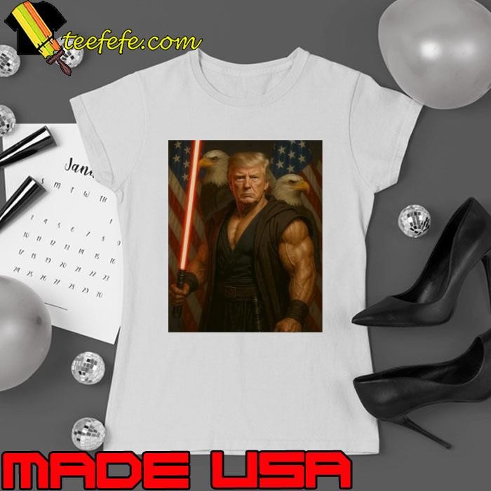 Trump Eagle Ai White House Celebrates Star Wars Day Ladies tee